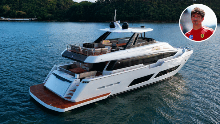 Marca de barcos queridinho de Charles Leclerc lança versão fabricada no Brasil