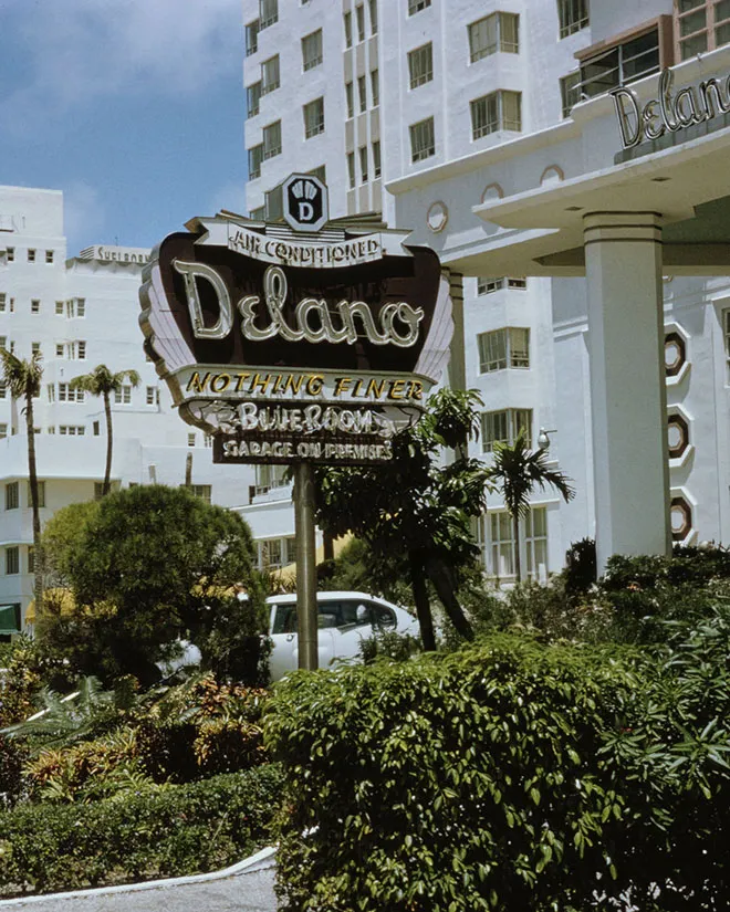 Hotel Delano no passado