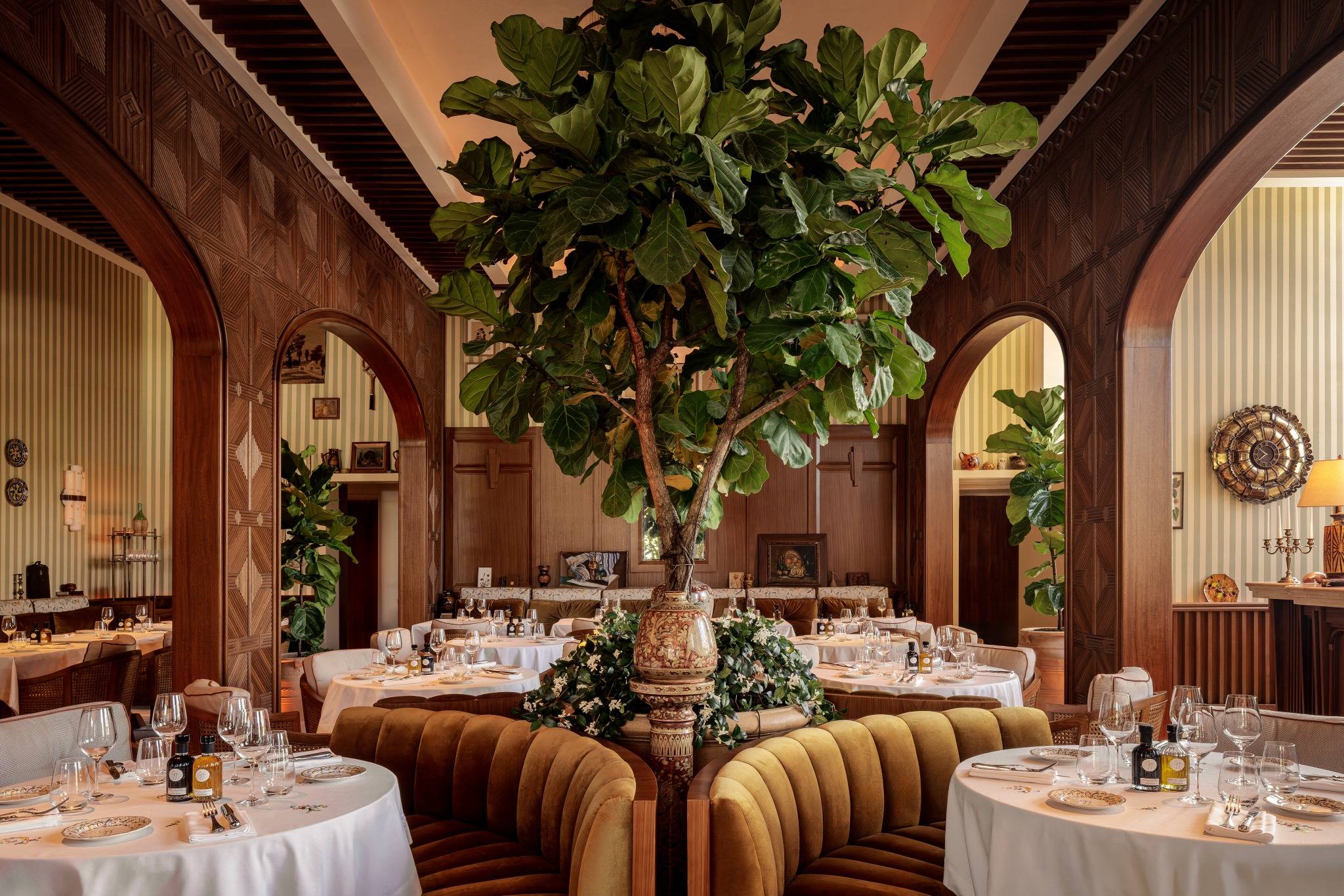 Restaurante Gigi Rigolatto dentro do Hotel Delano serve pratos italianos