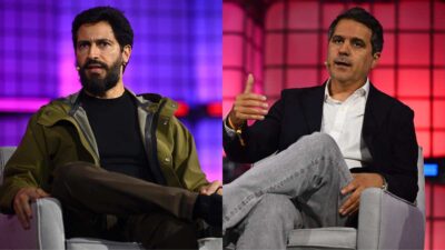 Ronaldo Lemos, advogado e um dos idealizadores do Marco Civil da Internet, e Bruno Lewick, chefe de Políticas Públicas da OpenAI para a América Latina.