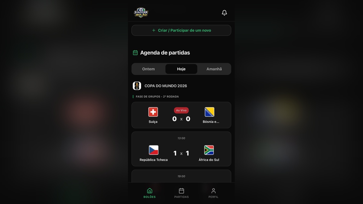 Soccer Bolão