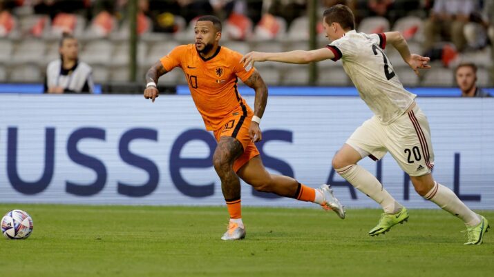 Memphis Depay para a seleção da Holanda