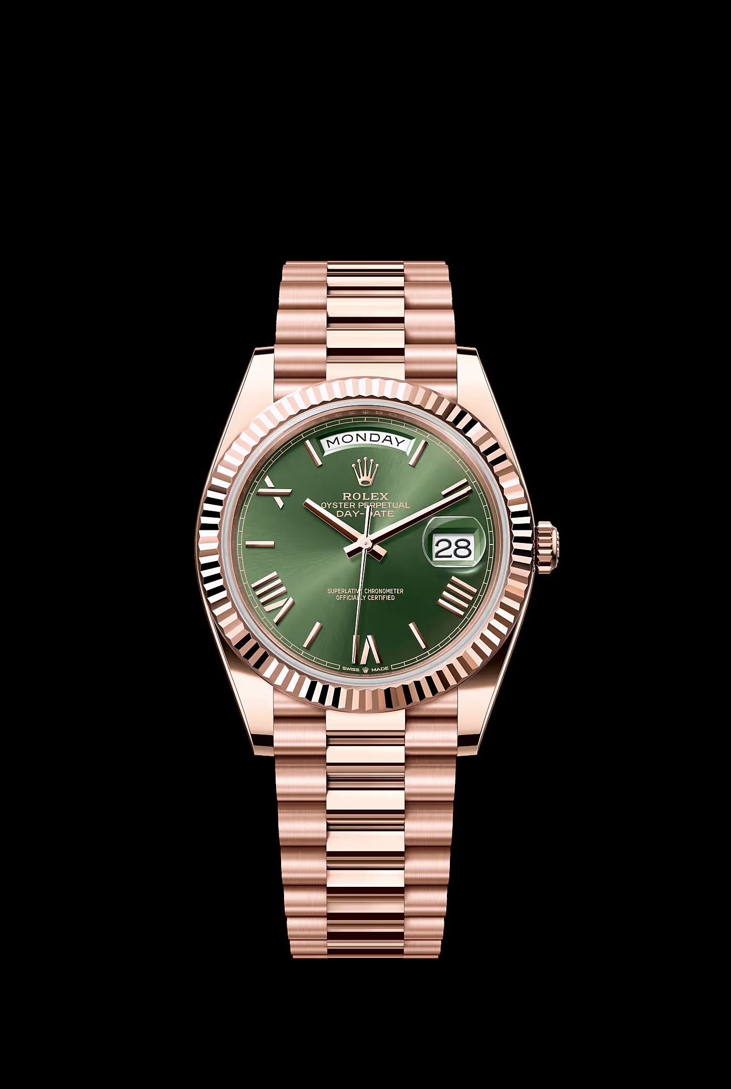 relógio rolex em funo preto