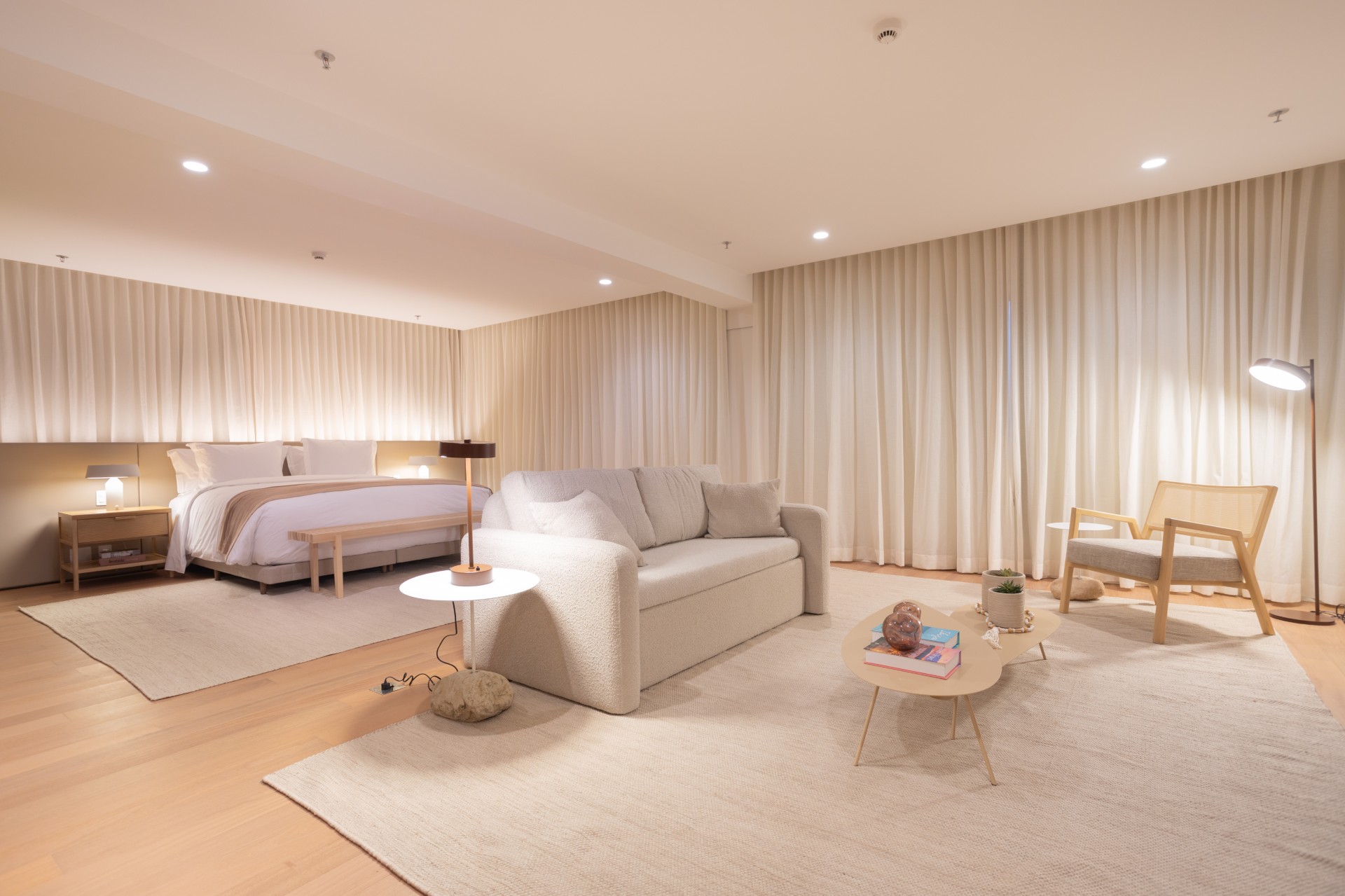 quarto de hotel do clube