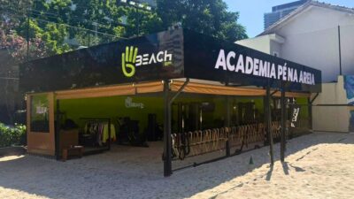Fachada da academia 4BeachGym
