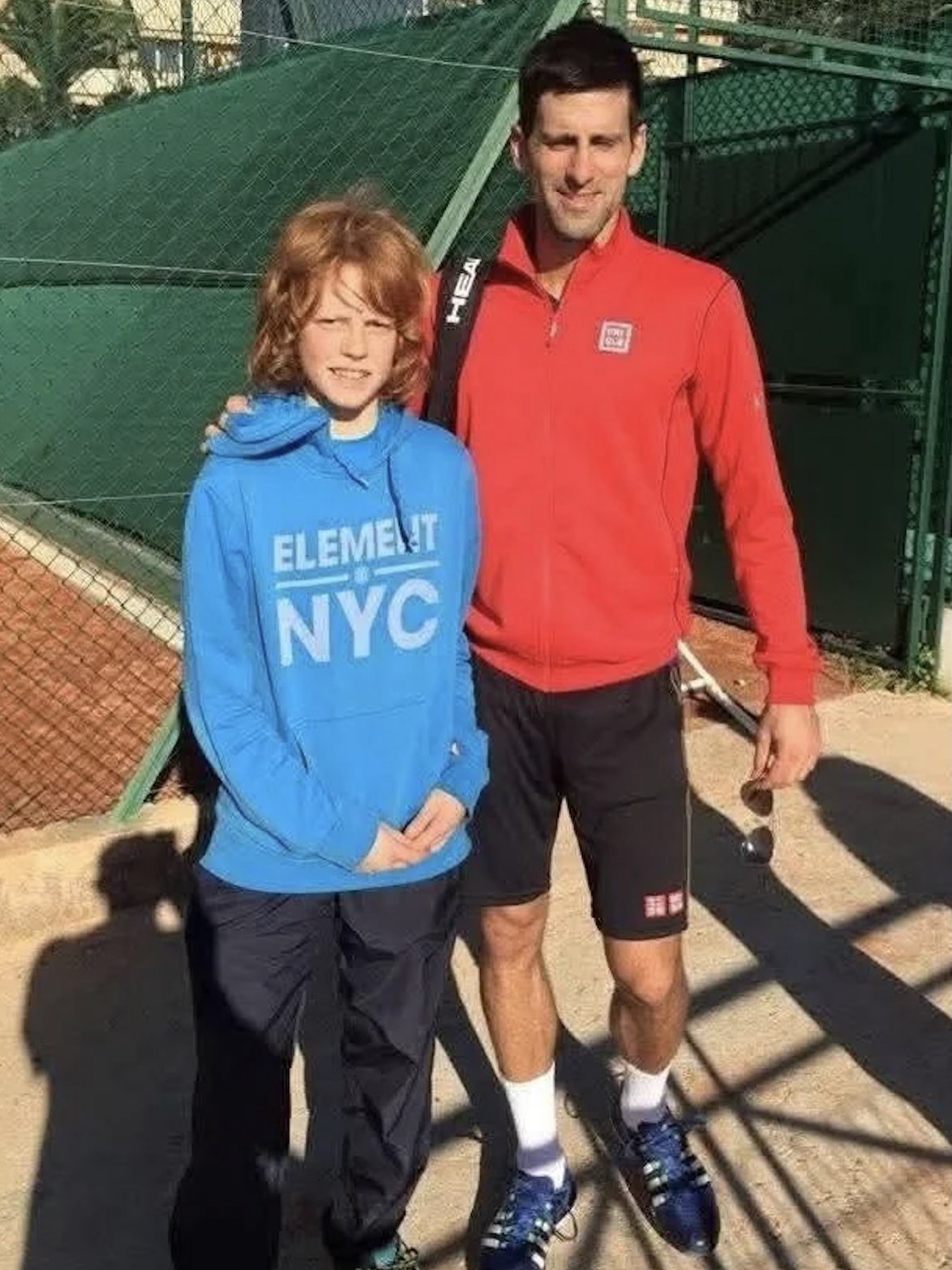 Jannik Sinner e Novak Djokovic