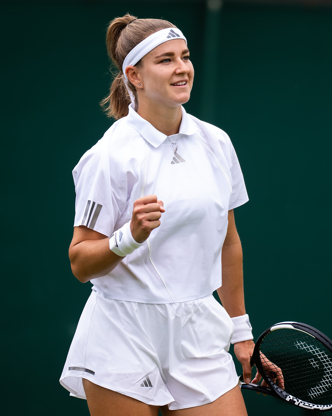 Tenista tcheca Karolína Muchová em Wimbledon, 2026