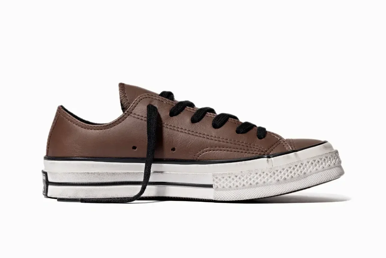 Chuck 70 Industrial Couro Cano Baixo, Converse
