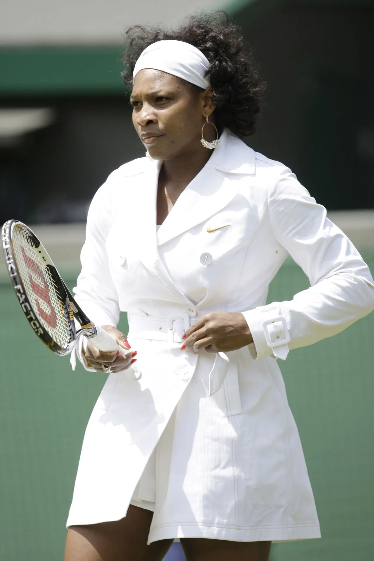 Serena Williams em Wimbledon em junho de 2008