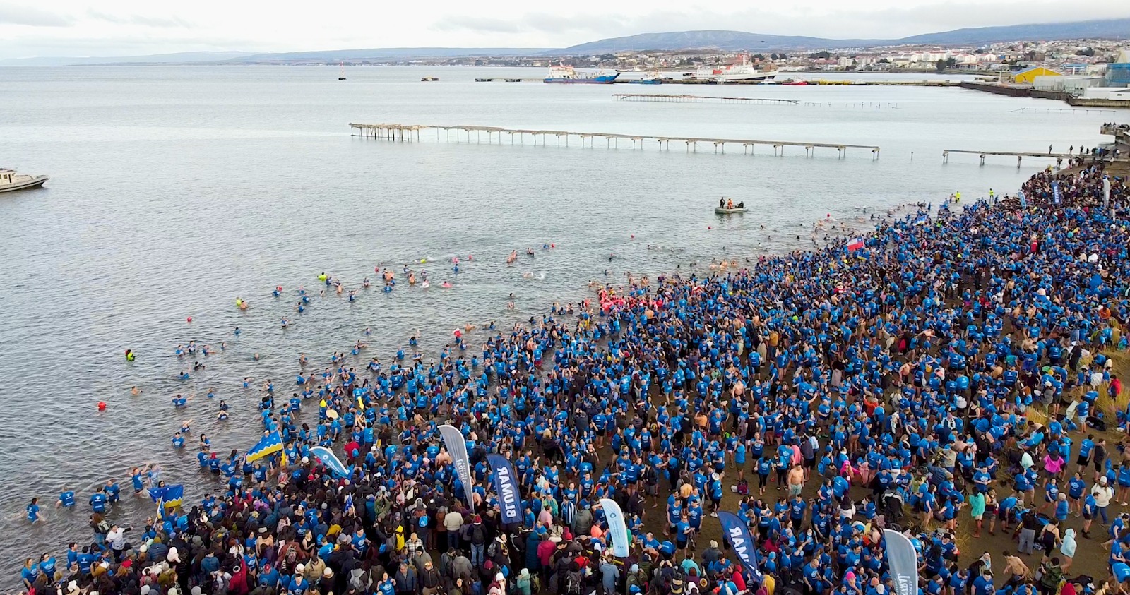 Punta Arenas e o Chapuzón del Estrecho
