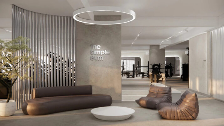 The Simple Gym, que ficou conhecida por sua arquitetura aesthetic, chega em São Paulo neste semestre