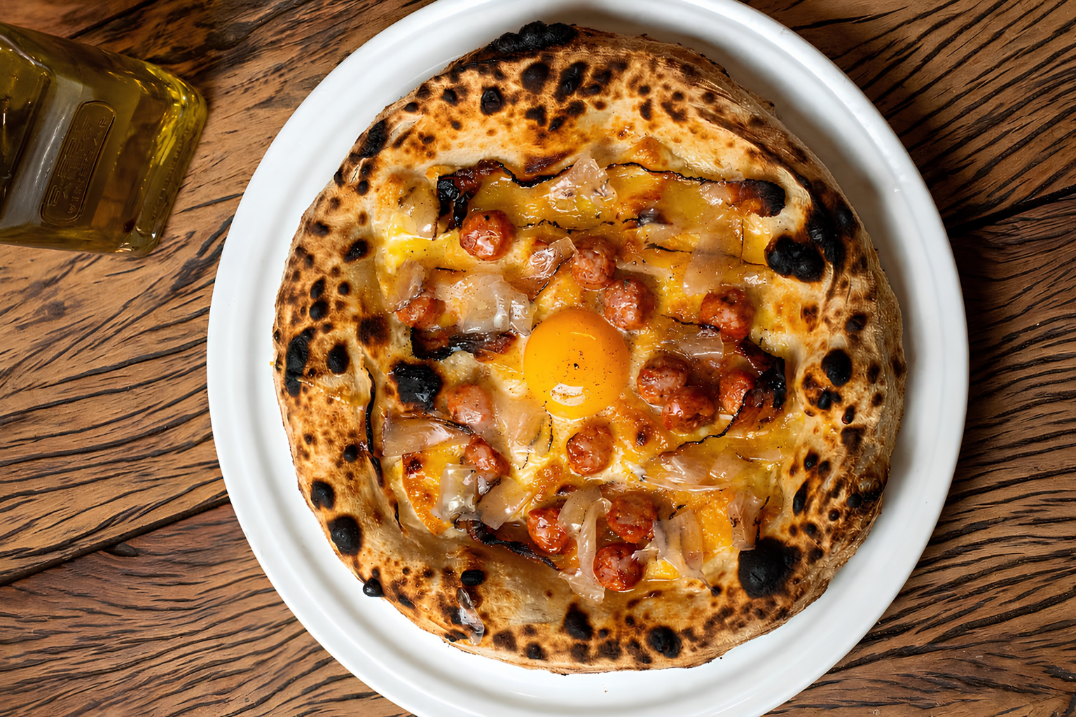 pizza Tuorlo & Guanciale