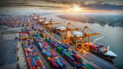 Contêineres de exportação