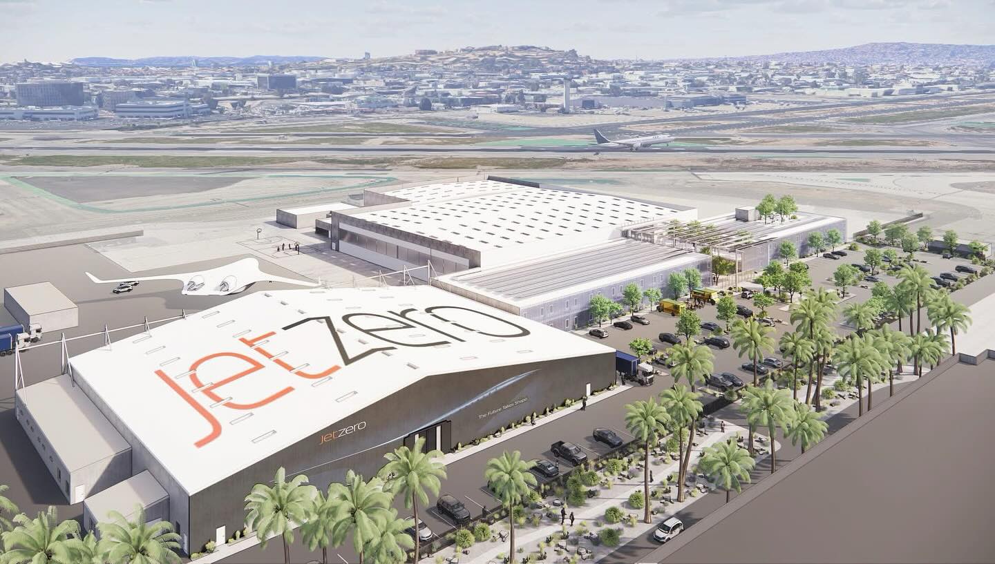 A JetZero assinou um novo contrato de 30 anos e vai investir US$ 50 milhões na expansão de seu Design Center, transformando o campus da empresa em Long Beach, na Califórnia.
