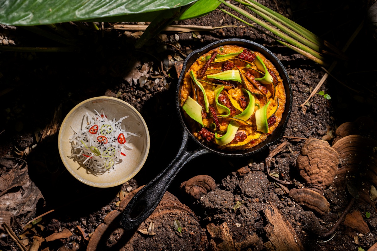 foto do prato de comida peruana