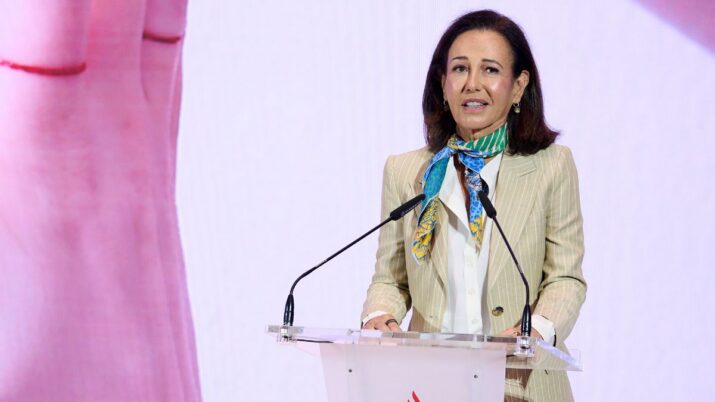 Ana Botín, presidente executiva do Grupo Santander.