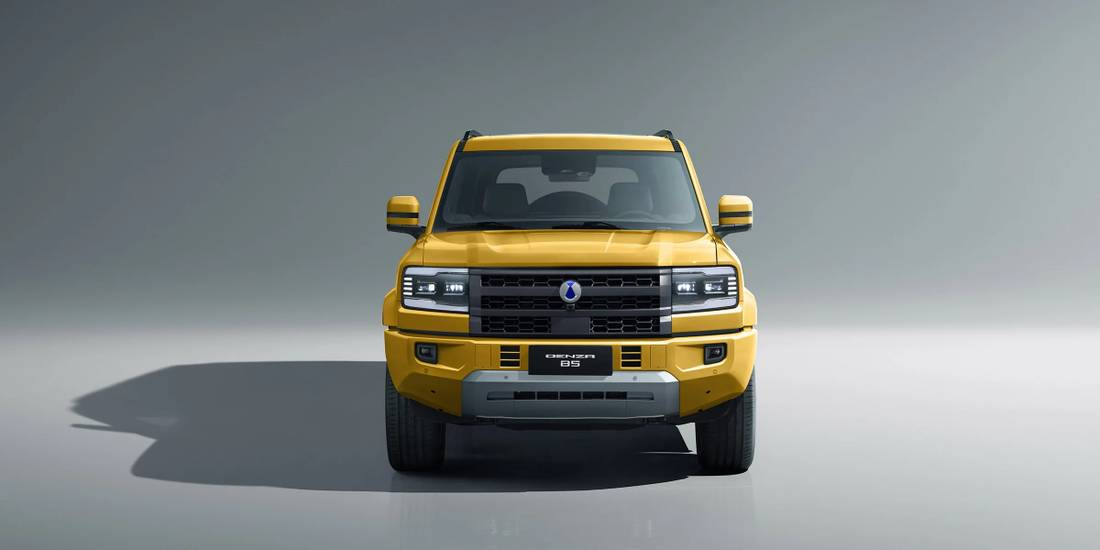Denza B5 amarelo