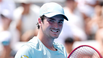 João Fonseca, atual numero 28 do tênis mundial, vai disputar o US Open