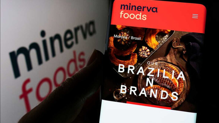 Celular com a marca Minerva Foods (BEEF3)