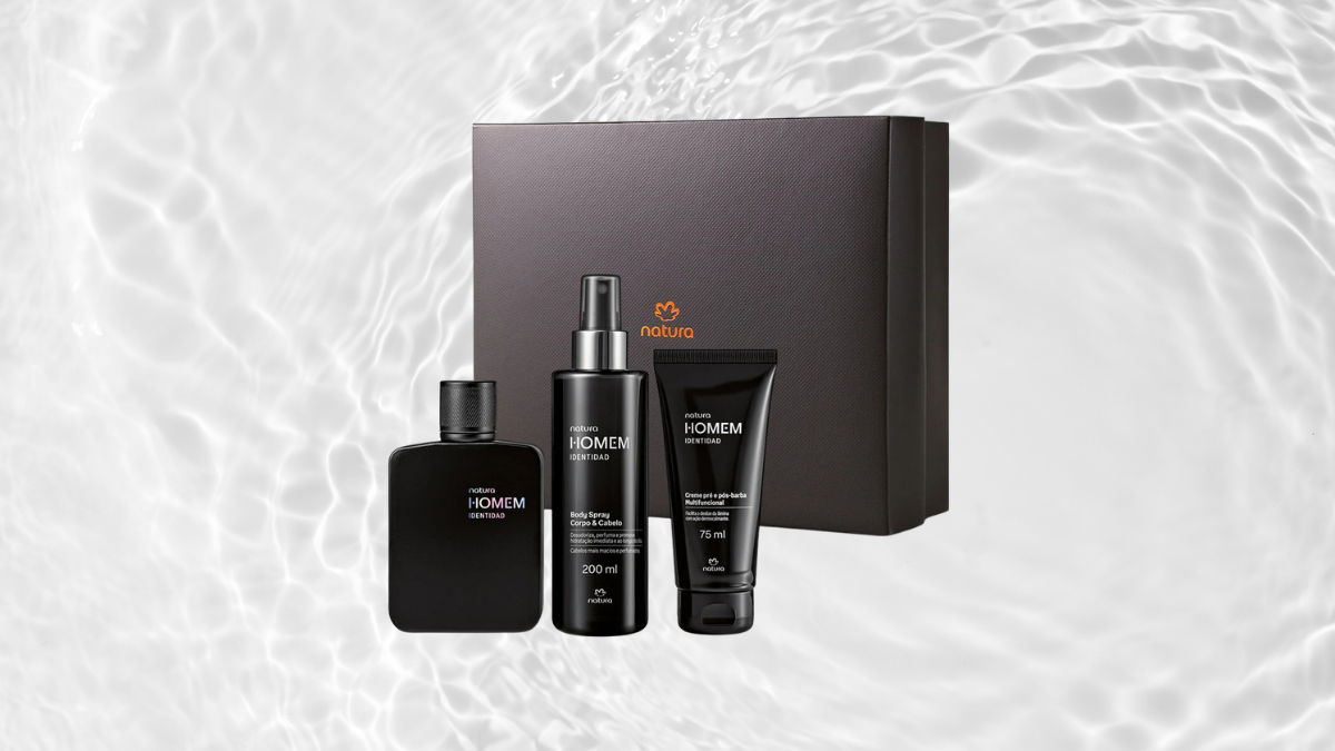 Frasco de Natura, Kit Homem Identidad Completo, R$ 403,80