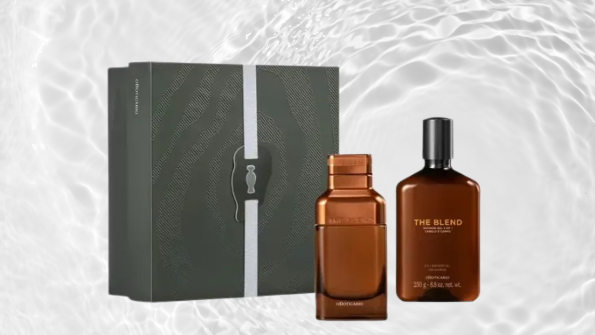 Frasco de O Boticário, Kit The Blend, 100 ml, R$ 369,90