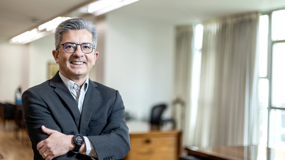 O diretor financeiro e de relações com investidores do Banco Mercantil, Paulino Rodrigues.