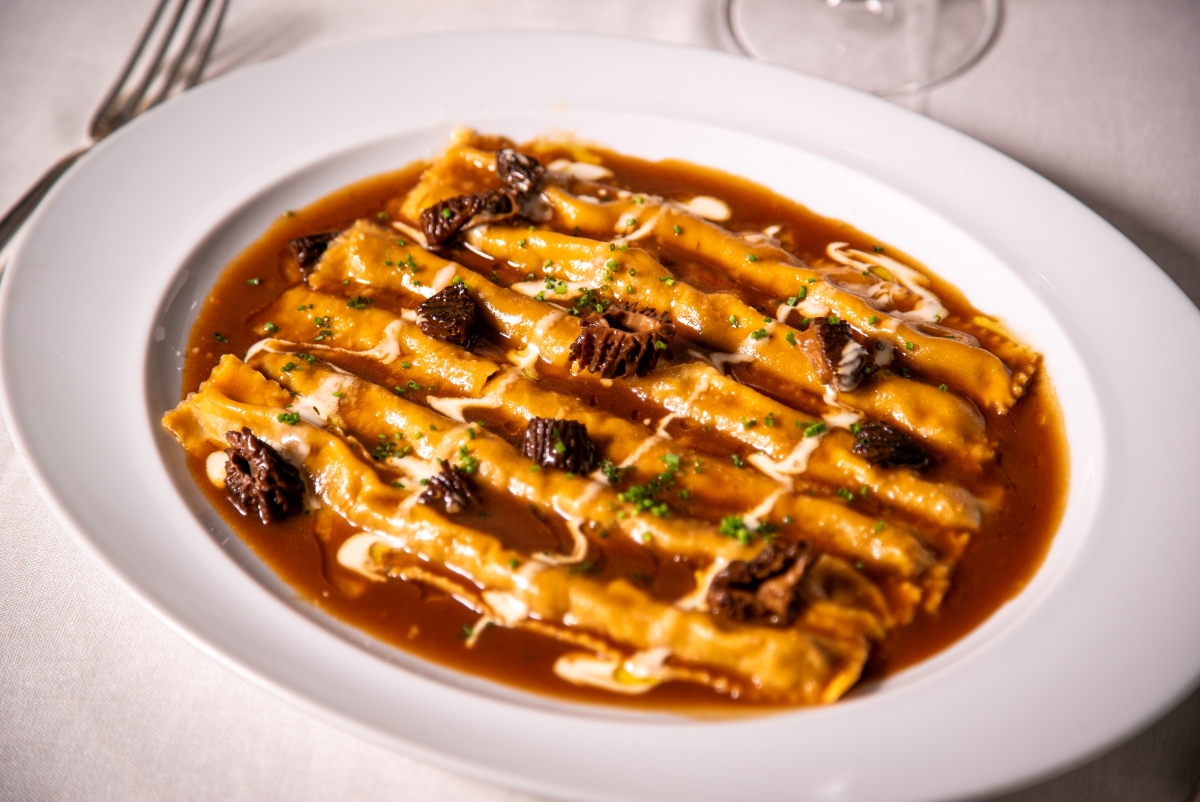 Pappardelle Ripiene di Quaglia  massa italiana