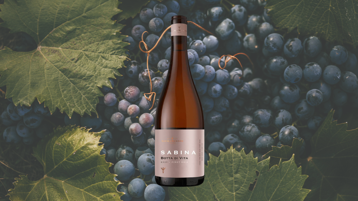 Garrafa de Sabina Botta di Vita Rosé Pinot Noir