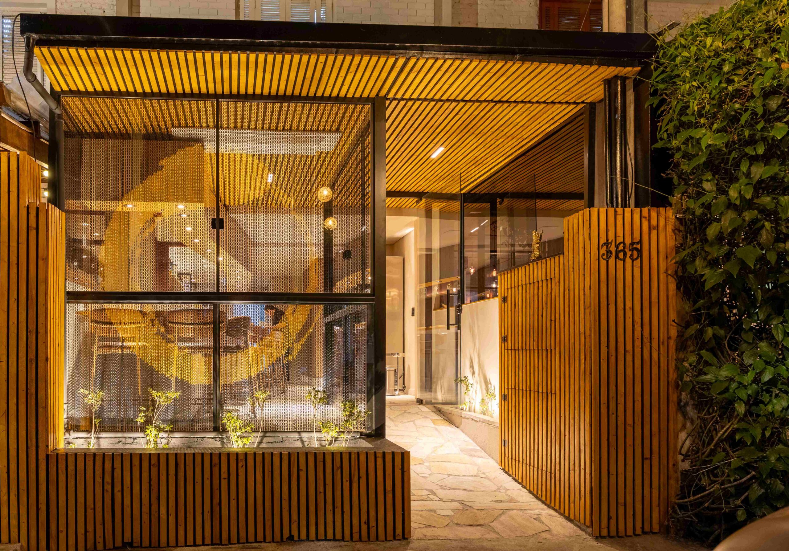 Entrada do Satori Omakase