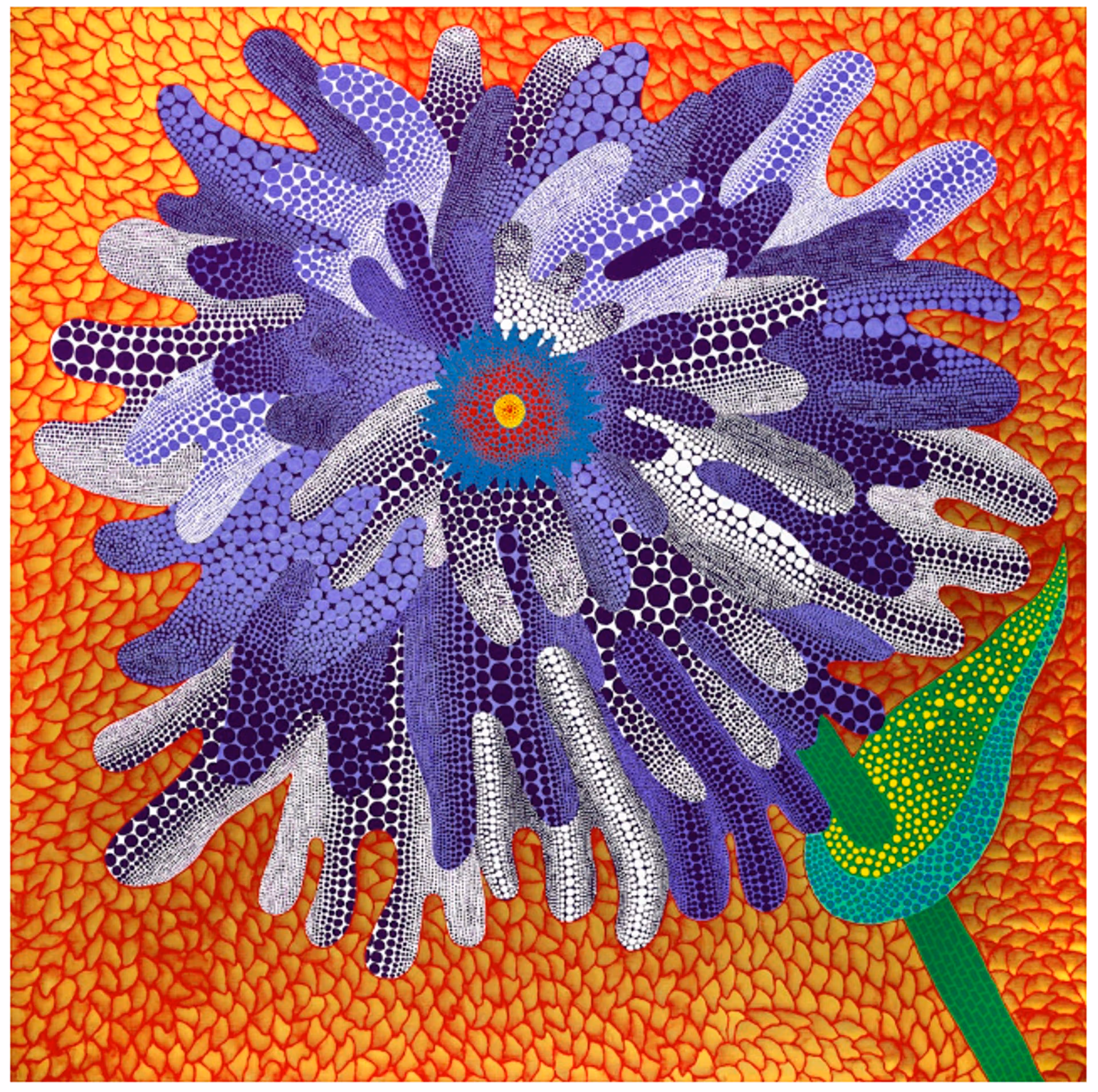 A Flower, de Yayoi Kusama