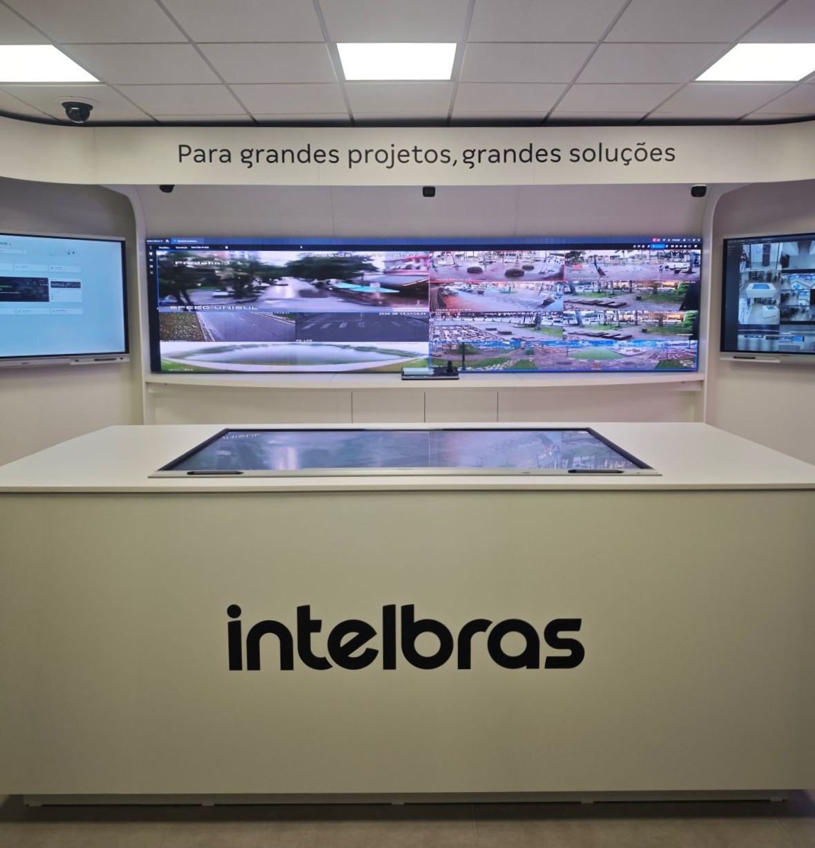 Interior da sede da Intelbras em Santa Catarina
