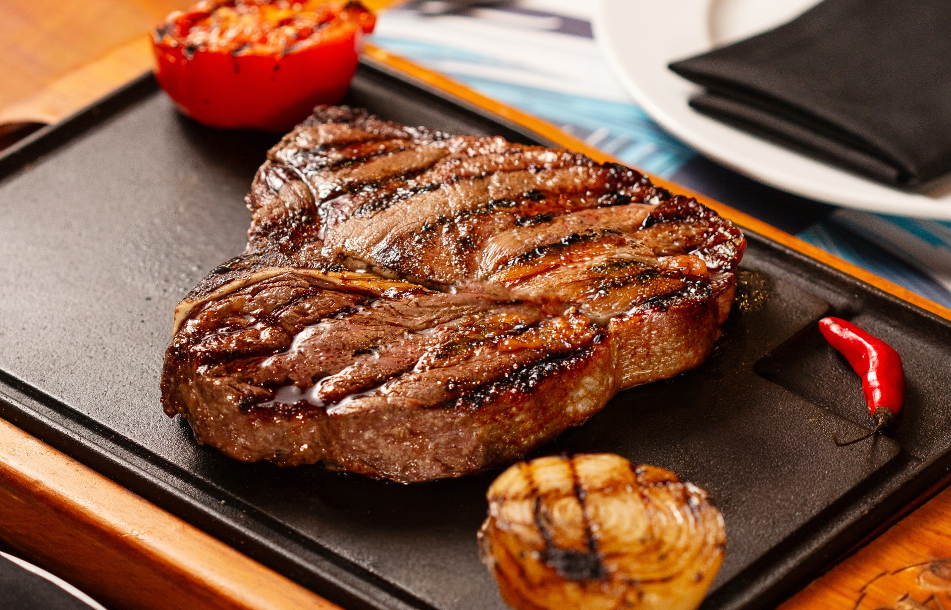 carne sobre tábua
