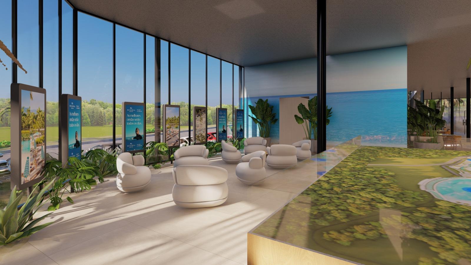 interior da flagship reserva beach club