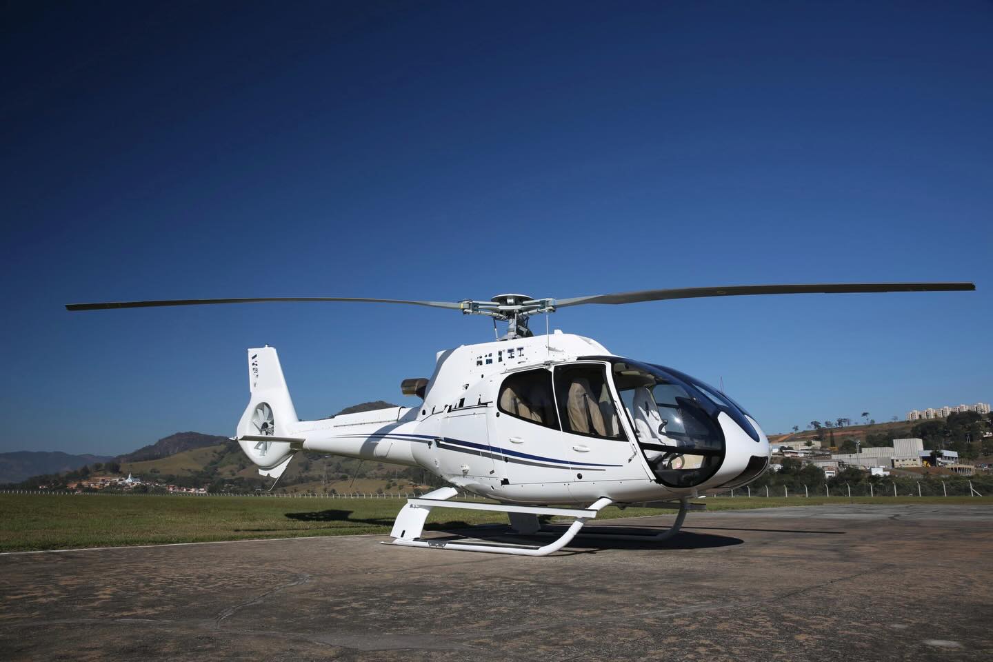 Bluerock Aviation é a empresa responsável por fazer o transfer aéreo de moradores a hospitais referência na região