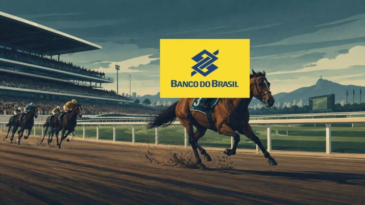 Imagem criada por inteligência artificial. Banco do Brasil (BBAS3): o cavalo do mercado para o trade eleitoral?