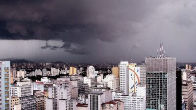 Chuva forte em São Paulo