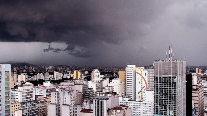 Chuva forte em São Paulo