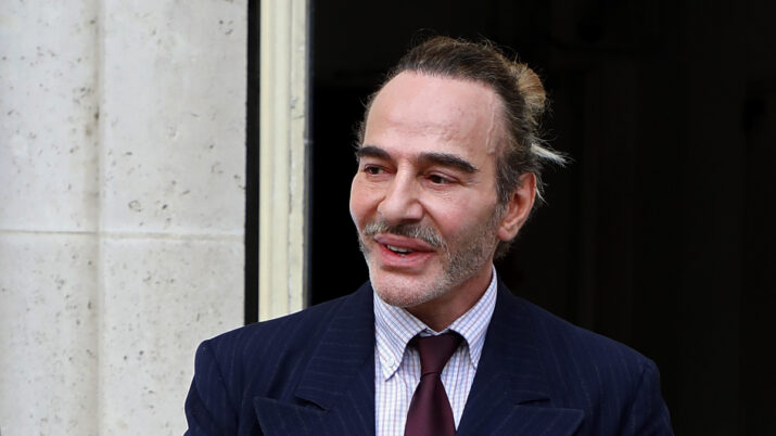 John Galliano durante desfile da Maison Margiela em 2018