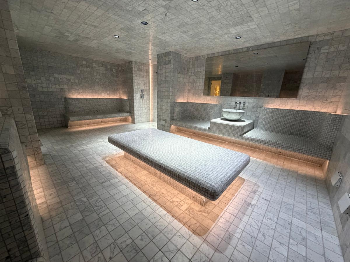 Hammam marroquino no Guerlain Wellness Spa no hotel Waldorf Astoria New York