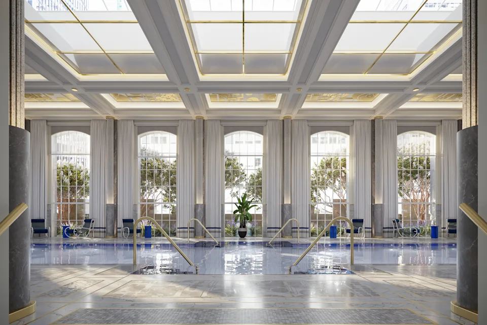 Piscina do hotel Waldorf Astoria New York