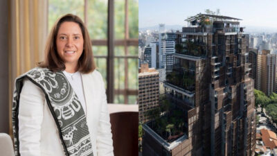 Marie-Berengere Chapoton, managing director do Rosewood São Paulo, e outros três executivos comentam prêmio no 50 Best Hotels