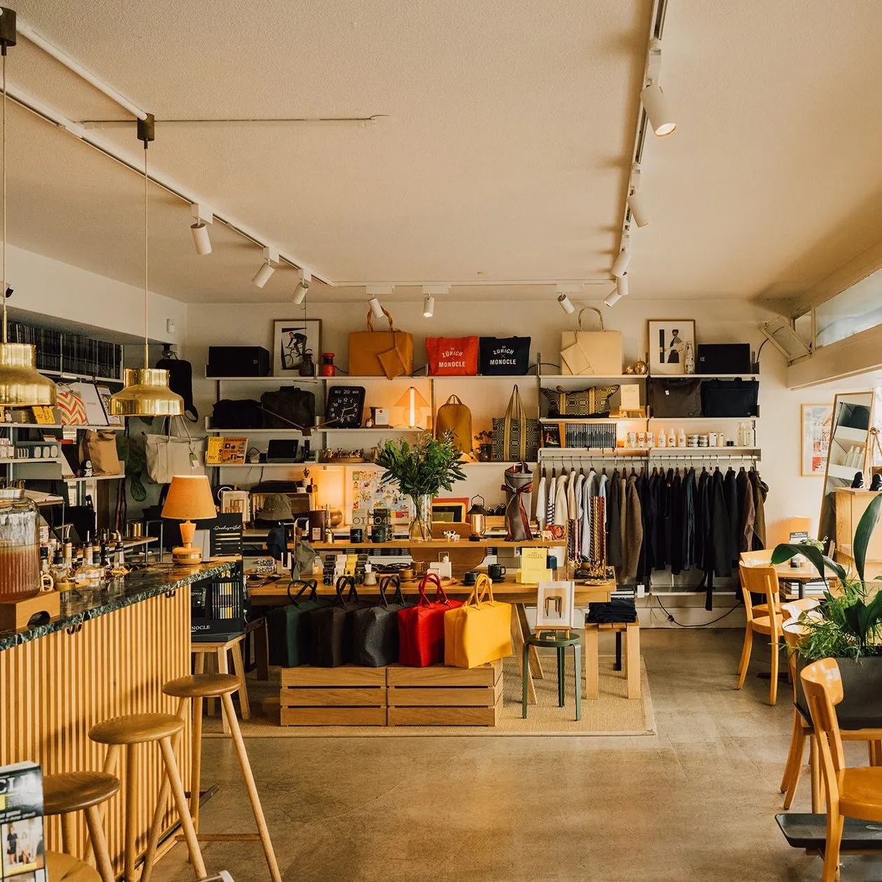 Café Monocle em Zurique