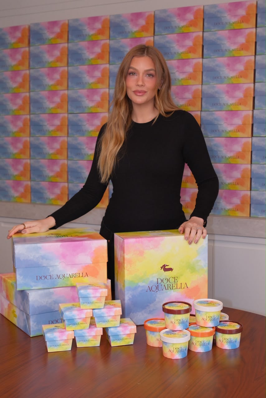 Marcella Tranchesi, que está grávida do primeiro filho, fundou marca de bolos caseiros