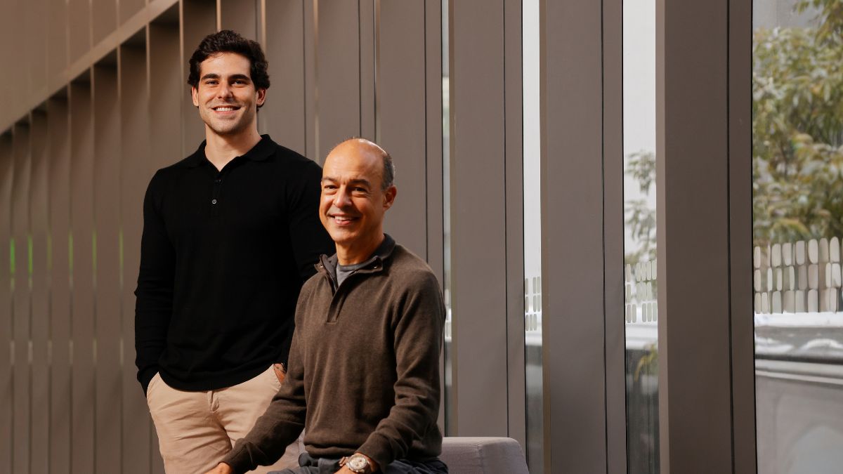 Ricardo Botelho, head de pessoa jurídica do C6 Bank, e André Purri, fundador da Alymente. Divulgação C6 Bank.