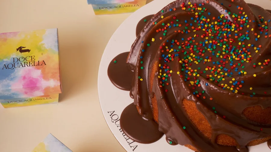 Bolo Doce Aquarella