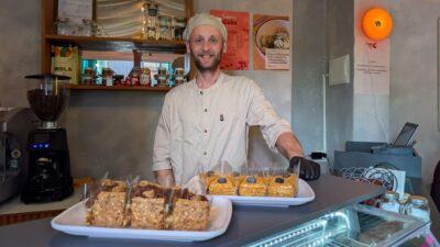 Eugenio Trifonov, russo que se mudou para Santa Catarina e se tornou confeiteiro da Kiss my Cake