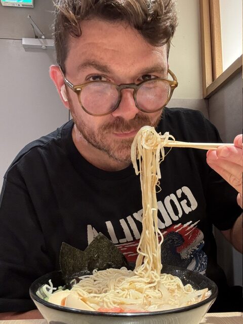 Almoço no Daikokuya, em Asakusa