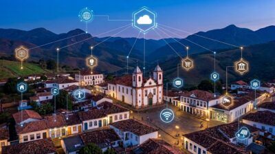 Imagem para representar uma cidade pequena que é potência tecnológica