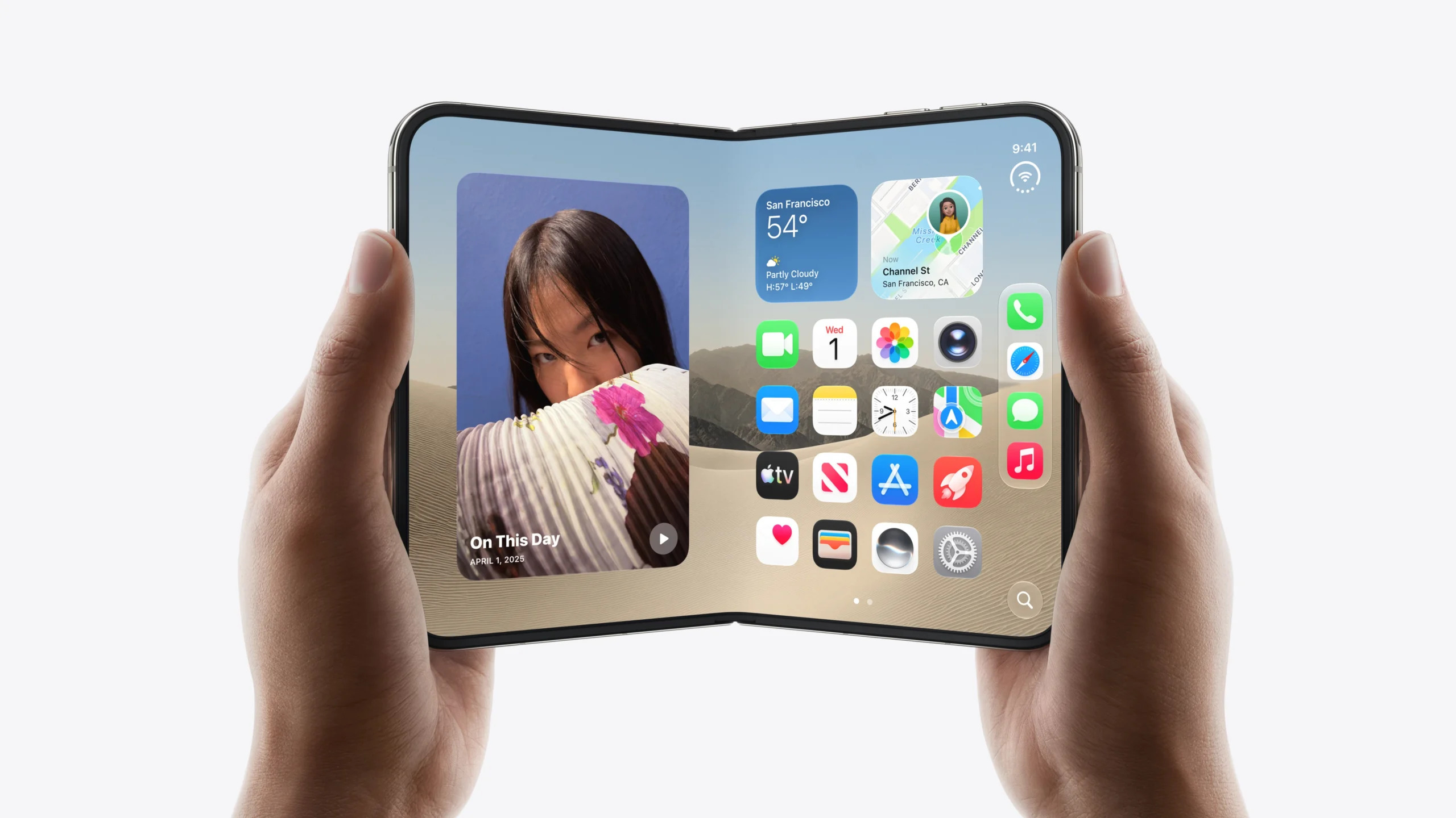iPhone Duo dobrável - Imagem: Reprodução