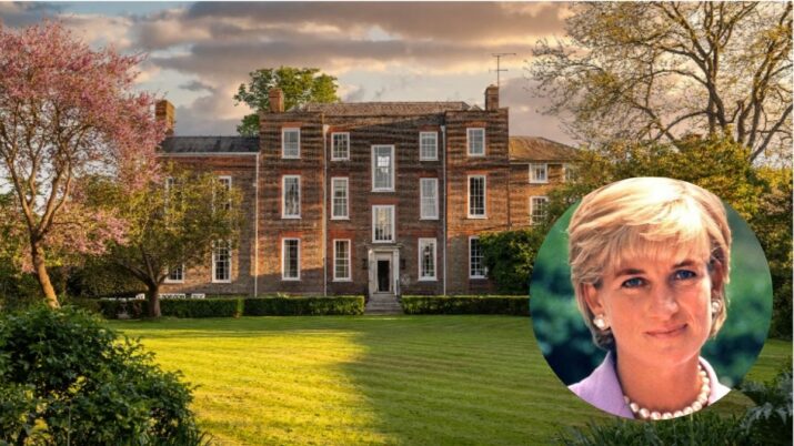 Mansão ligada à Princesa Diana à venda em Londres por R$ 174 milhões, com jardins históricos e arquitetura preservada